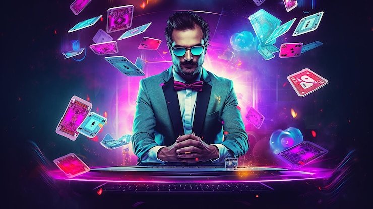 Ilustrasi keamanan dan perlindungan data pribadi bagi pengguna platform hiburan online